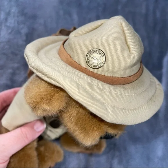 Jungle Joe's Safari Friends "Jungle Joe" Plush Talking Bear - Picture 5 of 9